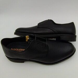 Allen Edmonds Port Washington Nomad Plain Toe Black Shoes Size 10.5 D NWOB